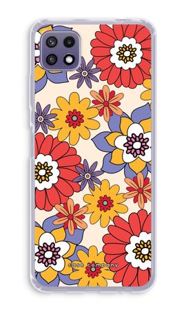 Flores retro - Amarillo