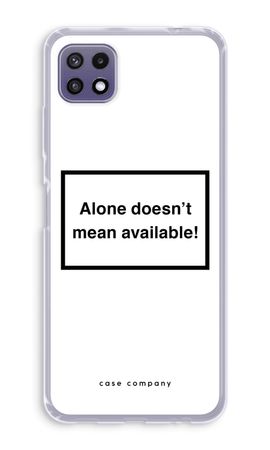 Alone