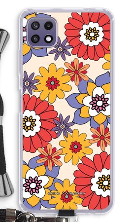 Flores retro - Amarillo