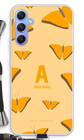 Amber Butterflies Monogram