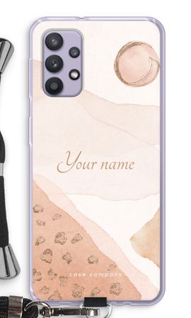 Gold Spots Namecase - Blush
