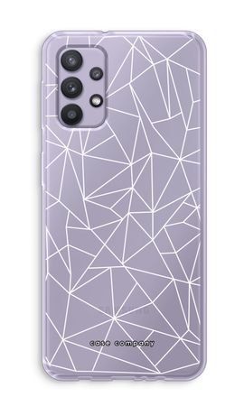 Weiße geometrische Linien