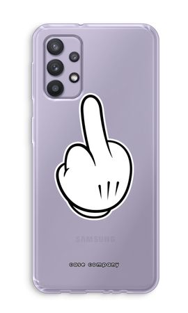 Mittelfinger schwarz