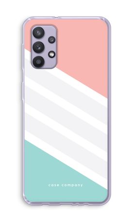 Pastellfarbene Streifen