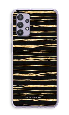 Goldfarbene Streifen