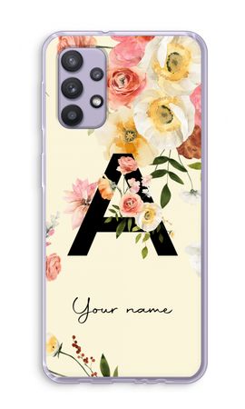 Flirty Flowers Monogram