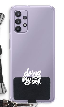 Doing my best