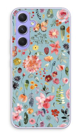 Bunte Pflanzen und Blumen