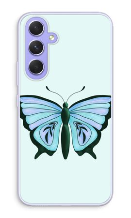 Blauer Schmetterling
