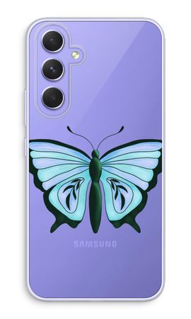 Blauer Schmetterling