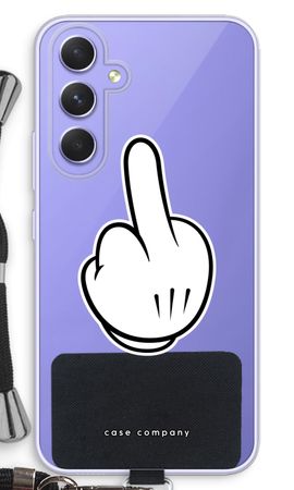 Middle finger black