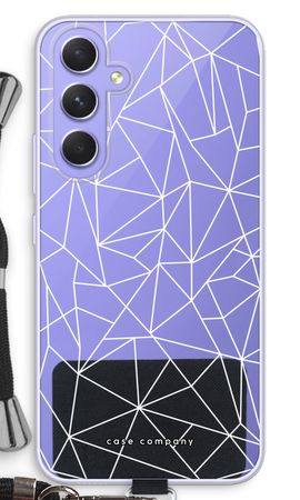 Geometric lines white