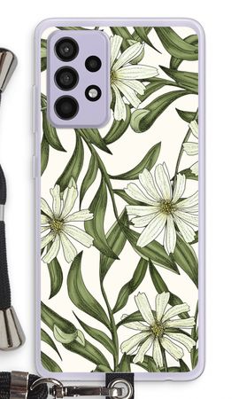 White flower pattern