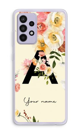 Flirty Flowers Monogram