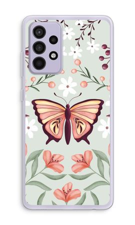 Butterfly in a floral world
