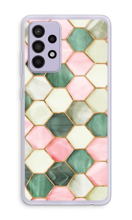 Hexagons in stained glass