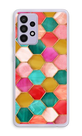 Hexagons in stained glass