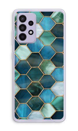 Hexagons in stained glass