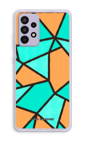 Stained glass - Orange