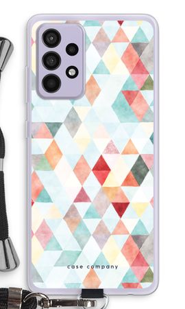 Coloured triangles pastel