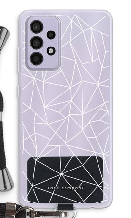 Geometric lines white