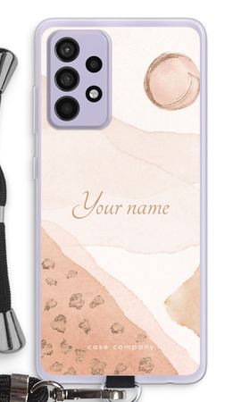 Gold Spots Namecase - Blush