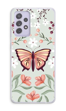 Butterfly in a floral world