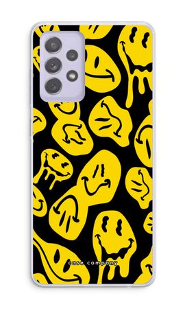 Melting smiley - Yellow