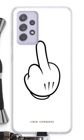 Middle finger white