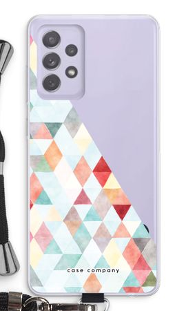 Coloured triangles pastel