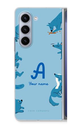 Playful Dogs Monogram