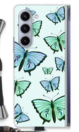 Blue & Green Butterflies