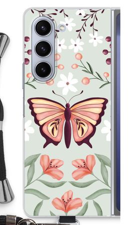 Butterfly in a floral world