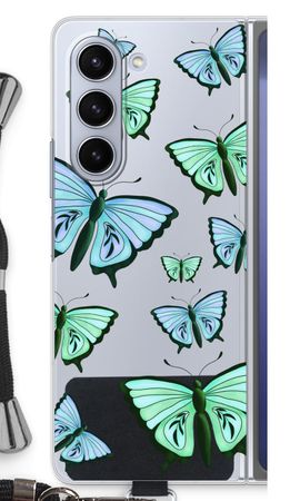 Blue & Green Butterflies