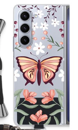 Butterfly in a floral world