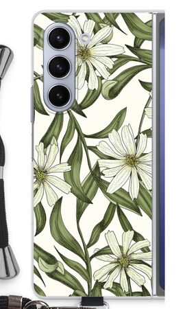 White flower pattern