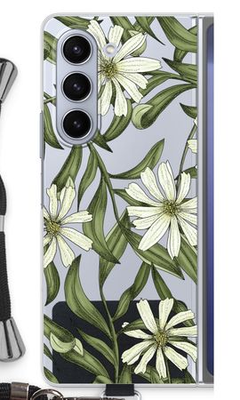 White flower pattern