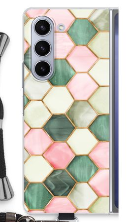 Hexagons in stained glass