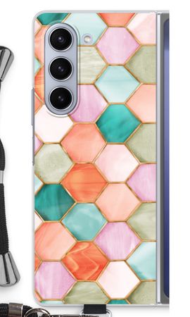 Hexagons in stained glass