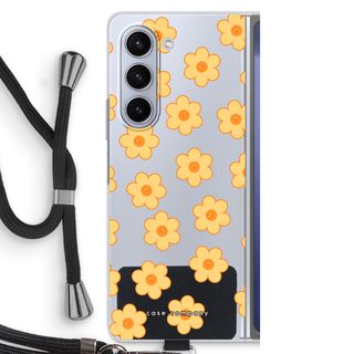 Gelbe Smiley-Blume
