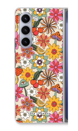 Retro Flowers N°2 - Yellow