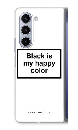 Black is my happy color