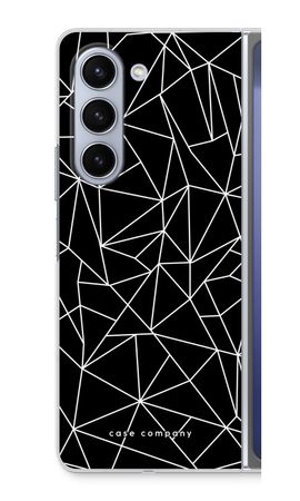 Geometric lines white