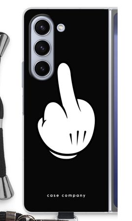 Middle finger black
