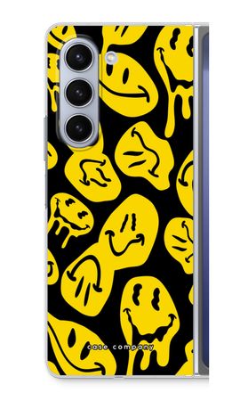 Melting smiley - Yellow