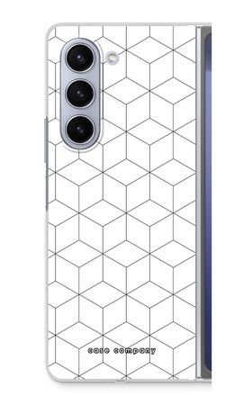 Cubes black and white