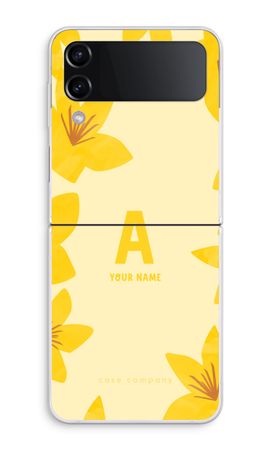 Sunny Blooms Monogram