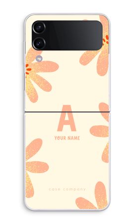 Peach Blossom Monogram