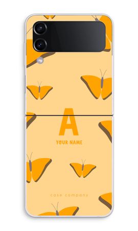 Amber Butterflies Monogram