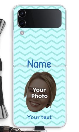 Personalized Face - Stripes Pattern